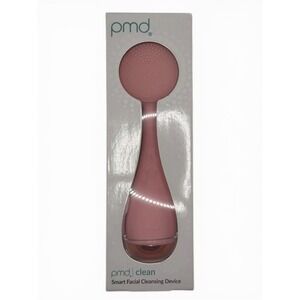 PMD Clean Smart Facial Cleansing Massage Device Silicone Blush New In Box Works